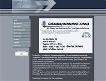 Tablet Screenshot of knx-tech.de